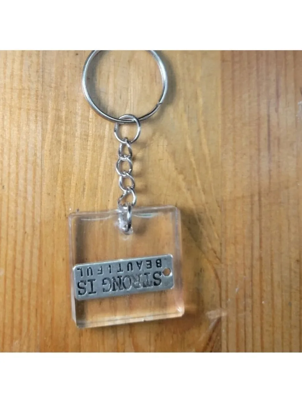 Strong is Beautiful Keychain